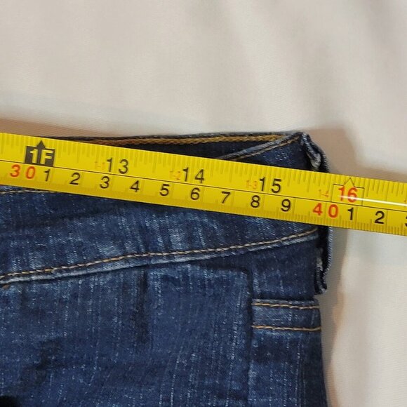 NYDJ Tummy Tuck Bootcut Jeans Size 14 Dark Wash | Made in USA - Picture 10 of 11